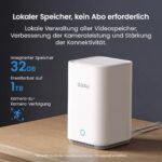 aosu Solar Überwachungskamera Aussen 4er-Kit mit Aosubase – 2K, PIR, Farblichtsicht – Bild 5