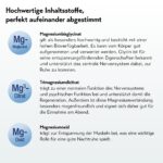 Baldriparan Magnesium 120 Stück – Hochdosierter Premium-Komplex mit 300 mg für Regeneration – Bild 4