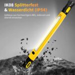 MechaniLite Werkstattlampe 3000 Lumen – LED Arbeitsleuchte mit Akku, Magnet & USB-C – Bild 5