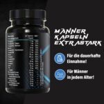 MENCRAFT MEN INTENSE – Männer Kapseln hochdosiert mit L-Arginin & Ginseng für tägliche Vitalität – Bild 4
