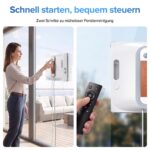 Lubluelu Fensterputzroboter mit KI-Navigation & 8 kPa Saugkraft – Automatische Glasreinigung – Bild 7