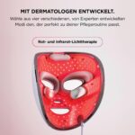 Shark CryoGlow LED-Gesichtsmaske – Lichttherapie mit Augenkühlung & Fernbedienung – Bild 2