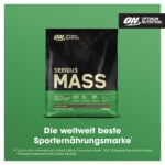 Optimum Nutrition Serious Mass Weight Gainer Schokolade 5.45kg – Muskelaufbau & Gewichtszunahme – Bild 4