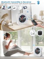 Gueray 5-in-1 CD-Player mit Bluetooth 5.0, FM-Radio & USB – Kompaktanlage für Zuhause – Bild 2