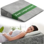 Keilkissen mit 2 Liegezonen – Ergonomisches Rückenstützkissen für Bett & Couch