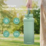 Momcozy Muttermilchkühler 650ml – 24h Frischhaltung mit 360° Kühltechnologie – Bild 4