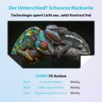 72 Zoll Beamer Leinwand LEORFI – Tragbare Projektionswand für Indoor & Outdoor – Bild 8