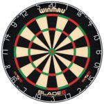 WINMAU Blade 6 Professionelle Dartscheibe mit Surround & 2 Dart-Sätze – WDF-zugelassen – Bild 3