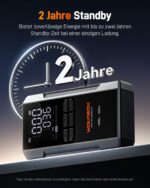 WOLFBOX 4000A Starthilfe & Luftkompressor – 88.8Wh Powerbank für Fahrzeuge & Mobile Geräte – Bild 7