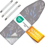 Bügelbrettbezug 120x40 cm mit Thermoreflexion – Schneller Bügeln, Made in Germany – Bild 8
