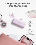 Anker Nano Powerbank 5000mAh mit 22.5W – Dual USB-C Schnellladung für unterwegs – Bild 3