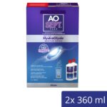 Aosept Plus mit HydraGlyde Kontaktlinsen-Pflegemittel – 2 x 360 ml Vorratspackung – Bild 2