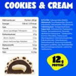 ahead Protein Riegel Cookies & Cream 14x 45g – High-Protein Snack Low Carb – Bild 2