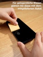 MAGIC JOHN Displayschutzfolie iPhone 17 Pro – Privacy-Schutz mit 9H+ Härte, 2er-Set – Bild 7