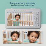 Babysense HDS2 Babyphone mit Kamera – 5 Zoll 720P HD, WLAN-frei & 300m Reichweite – Bild 6
