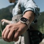 SOLOLUP Milanese Loop Magnetarmband für Apple Watch Ultra 3/2 – Edelstahl Mesh 24mm – Bild 8