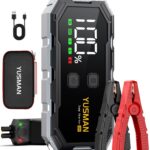 YUSMAN F02 Starthilfe Powerbank 9000A – Autobatterie Booster für PKW, SUV & Motorräder