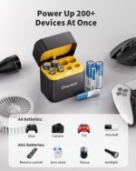 Dracutum Wiederaufladbare Lithium Batterien Set – 8er Pack (4 AA & 4 AAA) mit Ladegerät – Bild 7