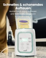 GROWNSY 10-in-1 Flaschenwärmer – Schnelles Erwärmen mit Timer & Sterilisation für Babys – Bild 6