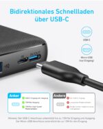 Anker PowerCore 10K Powerbank – Schlankes 10.000 mAh Akku-Pack mit USB-C – Bild 3