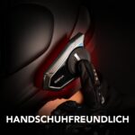 Sena 50S Motorrad Bluetooth Headset – Premium Sound by Harman Kardon & Mesh Intercom – Bild 6