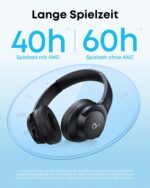 soundcore Q20i Bluetooth Over-Ear-Kopfhörer mit Hybrid ANC – 40h Spielzeit & Hi-Res Audio – Bild 5