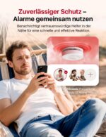 X-Sense Smart-Rauchmelder WLAN SD11-MR31 – Funkvernetzt mit App & Basisstation, 3er Set – Bild 7