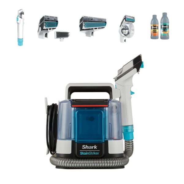 Shark StainStriker Fleckenreiniger – 450W Polsterreiniger mit 5 Aufsätzen für Teppich & Möbel