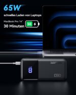 INIU 65W Powerbank 20000mAh mit USB-C PD3.0 – Schnellladung für MacBook & Smartphone – Bild 2