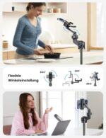 Acrhkoor 10,2" Ringlicht mit 192 cm Aluminium-Stativ – Professionelles LED-Licht für Content Creation – Bild 7