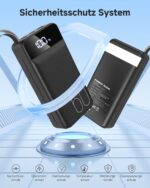 PDBEST 60000mAh Powerbank mit 22,5W USB-C Schnellladung – Externe Akku für Smartphones & Tablets – Bild 6