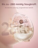 Nuliie JoyFlow Pro Tragbare Milchpumpe – Freihändig, leise & BPA-frei (2er-Pack) – Bild 6