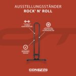 CONTEC Rock'n'Roll Fahrradständer – Stabiler Stahlständer für alle Sportfahrräder – Bild 2