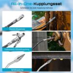 Seesii 400 ml Fettpresse 8000 PSI mit Schnellkupplung – Profiwerkzeug für Fahrzeuge & Landmaschinen – Bild 4