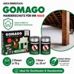 GOMAGO Marderschutz für Autos – Duftstoffbasierte Marderabwehr für den Motorraum – Bild 8