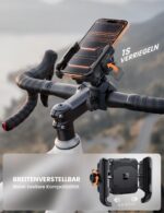 Lamicall Motorrad Handyhalterung mit Vibrationssdämpfung – 360° Halter für iPhone & Smartphone – Bild 4