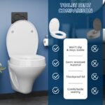 Toilettensitzerhöher 7.5 cm Duroplast mit Absenkautomatik – bis 250 kg belastbar – Bild 5