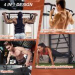 DH FitLife Klimmzugstange Türrahmen 70-92cm – Ohne Montage mit Schlingentrainer – Bild 5