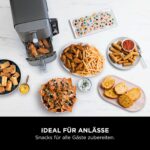 Ninja Double Stack XL 9,5L Heißluftfritteuse – Doppelkorb für 8 Personen – Bild 13