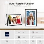Humblestead Digitaler Bilderrahmen 10,1 Zoll WiFi – HD Touchscreen mit AiMOR-App – Bild 3