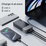 NOBIS Powerbank 20000mAh mit 65W Schnellladung – Tragbarer Akku für Laptop, Smartphone & Tablet – Bild 4
