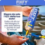 FIXFY 5in1 Kältemittelersatz R134a – Klimaanlage selbst befüllen mit Schlauch & Manometer – Bild 5