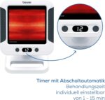 Beurer IL 60 Infrarot-Wärmestrahler 300W – Medizinprodukt mit UV-Schutz für Wärmebehandlung – Bild 6