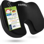 feela® Orthopädisches Sitzkissen Medium – Ergonomisches Design mit Memory-Schaum für Büro & Auto