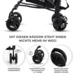 Kinderkraft TIK Leichtgewicht-Buggy 6,5kg – Kompakter Kinderwagen für Unterwegs – Bild 6