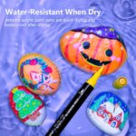Artecho Acrylstifte 60 Farben – Dual-Tip Marker mit Pinsel & feiner Spitze für kreative Projekte – Bild 5