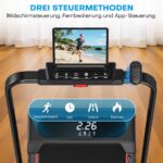 VANNECT Walking Pad – Klappbares Laufband mit 9% Steigung & App-Steuerung bis 150 kg – Bild 6