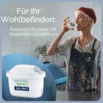 BRITA Marella Wasserfilterkanne 2,4l mit 3x MAXTRA PRO Kartusche – Filtert PFAS, Grau – Bild 7