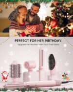 MESCOMB 5-in-1 Airstyler Set – 110.000 U/min Hairstyler mit Ionen-Föhn & Auto-Wrap Lockenstab – Bild 8