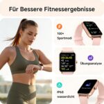 AEAC Smartwatch Damen 1.8" mit Telefonfunktion & Alexa – Fitnessuhr für iOS/Android – Bild 5
